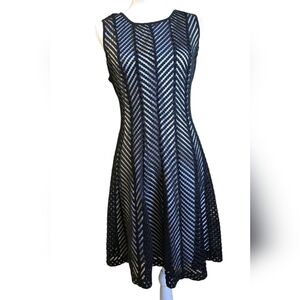 Calvin Klein Black Midi Dress